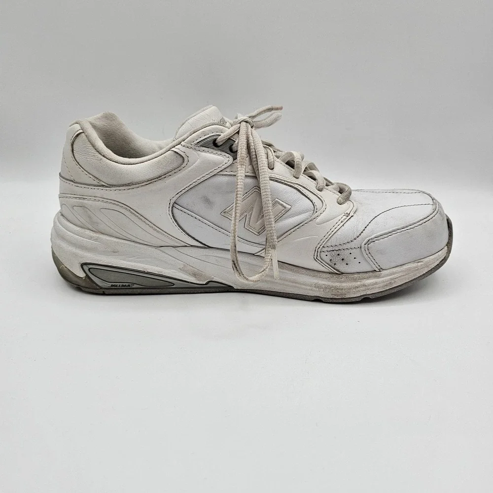 New Balance 927 Shoes Womens Size‎ 10 White Leather Walking Sneakers WW927WT